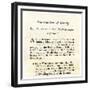 Sons of Liberty Handbill Supporting Boycott of British Goods in Boston Before the Revolutionary War-null-Framed Giclee Print