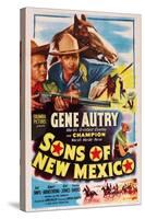 Sons of New Mexico, Top Center and Bottom Right: Gene Autry, 1949-null-Stretched Canvas