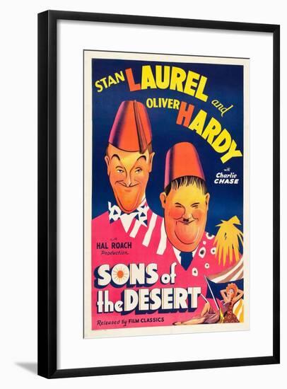 Sons of the Desert, 1933-null-Framed Giclee Print