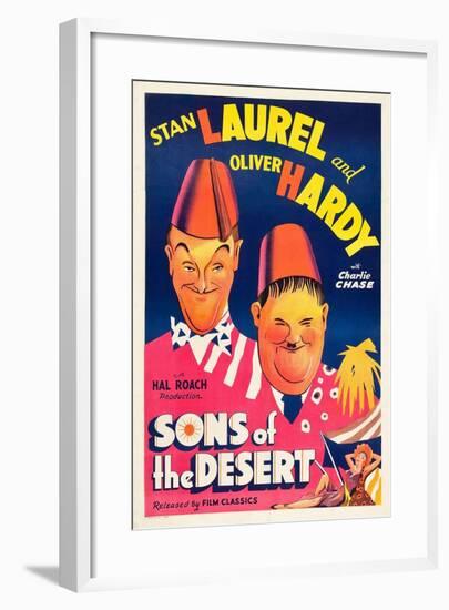 Sons of the Desert, 1933-null-Framed Giclee Print