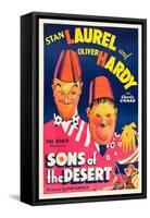 Sons of the Desert, 1933-null-Framed Stretched Canvas