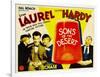 Sons of the Desert, Mae Busch, Stan Laurel, Dorothy Christy, Oliver Hardy, 1933-null-Framed Art Print