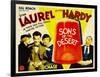 Sons of the Desert, Mae Busch, Stan Laurel, Dorothy Christy, Oliver Hardy, 1933-null-Framed Art Print