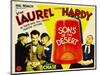 Sons of the Desert, Mae Busch, Stan Laurel, Dorothy Christy, Oliver Hardy, 1933-null-Mounted Art Print