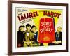 Sons of the Desert, Mae Busch, Stan Laurel, Dorothy Christy, Oliver Hardy, 1933-null-Framed Art Print