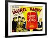 Sons of the Desert, Mae Busch, Stan Laurel, Dorothy Christy, Oliver Hardy, 1933-null-Framed Art Print