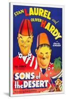 SONS OF THE DESERT, Stan Laurel, Oliver Hardy, 1933.-null-Stretched Canvas