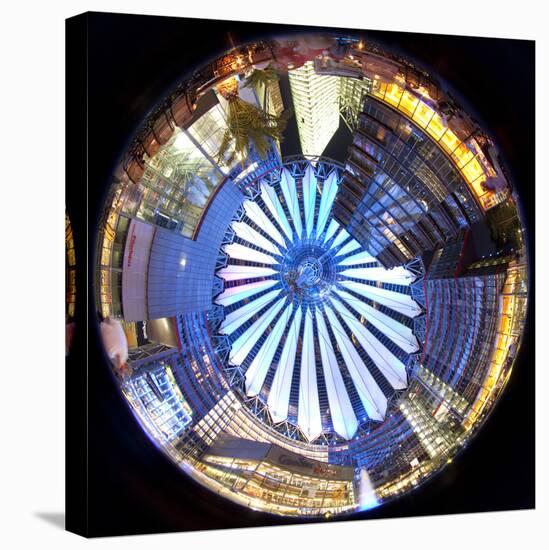 Sony Center, Potsdammer Platz, Berlin, Germany-Jon Arnold-Stretched Canvas