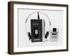 Sony Walkman Tape Player Photographed Next to a Pack of Kent Cigarettes For Size Comparison-Ted Thai-Framed Photographic Print