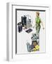 Sony Walkman-John Keay-Framed Giclee Print