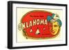 Sooner State, Will Rogers, Oklahoma-null-Framed Art Print