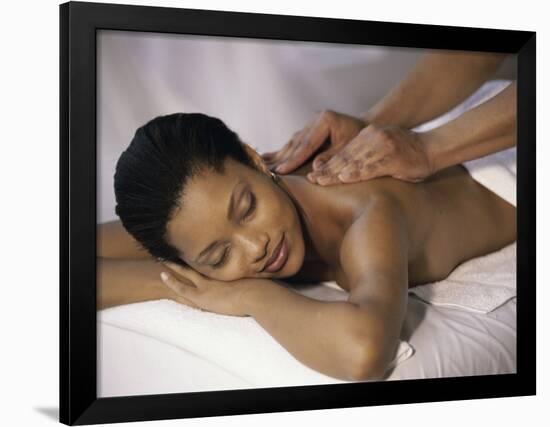 Soothing Massage-null-Framed Photographic Print