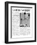 Sooty, Front Page of 'The Children's Newspaper', March 1955-English School-Framed Giclee Print