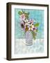 Sophia Daisy Flowers-Blenda Tyvoll-Framed Giclee Print