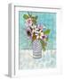 Sophia Daisy Flowers-Blenda Tyvoll-Framed Giclee Print