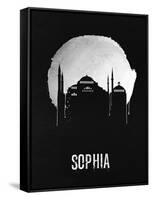 Sophia Landmark Black-null-Framed Stretched Canvas