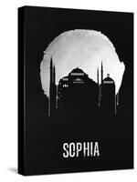 Sophia Landmark Black-null-Stretched Canvas