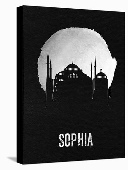 Sophia Landmark Black-null-Stretched Canvas