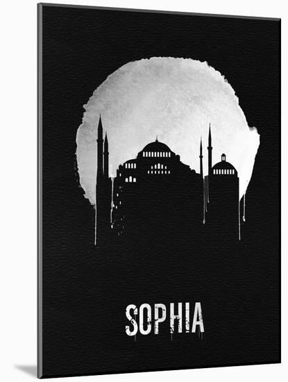 Sophia Landmark Black-null-Mounted Art Print