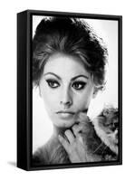 Sophia Loren (1934-)-null-Framed Stretched Canvas