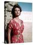 Sophia Loren, 1950s-null-Stretched Canvas