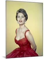 Sophia Loren, 1955-null-Mounted Photographic Print