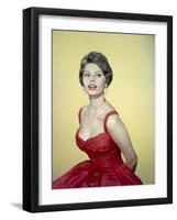 Sophia Loren, 1955-null-Framed Photographic Print