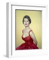 Sophia Loren, 1955-null-Framed Photographic Print