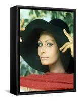 Sophia Loren, 1967-null-Framed Stretched Canvas