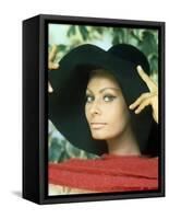 Sophia Loren, 1967-null-Framed Stretched Canvas