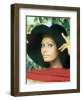 Sophia Loren, 1967-null-Framed Photographic Print