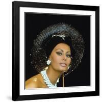 Sophia Loren, 1973-null-Framed Photographic Print