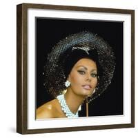 Sophia Loren, 1973-null-Framed Photographic Print