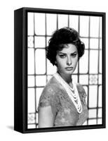 Sophia Loren, c.1950s-null-Framed Stretched Canvas