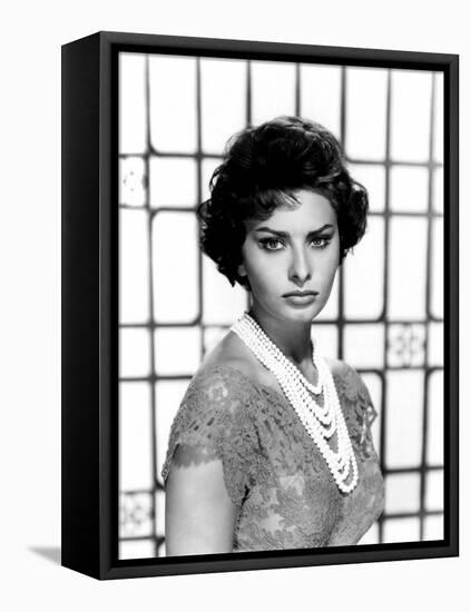 Sophia Loren, c.1950s-null-Framed Stretched Canvas