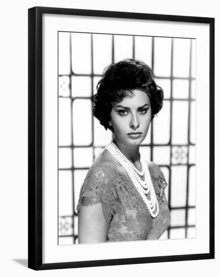 Sophia Loren, c.1950s-null-Framed Photo