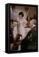 Sophia Loren in Elegant Victorian Costume, Scene from Lady L-Gjon Mili-Framed Stretched Canvas