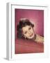Sophia Loren Italian Film Actress in a Glamorous Pose-null-Framed Photographic Print