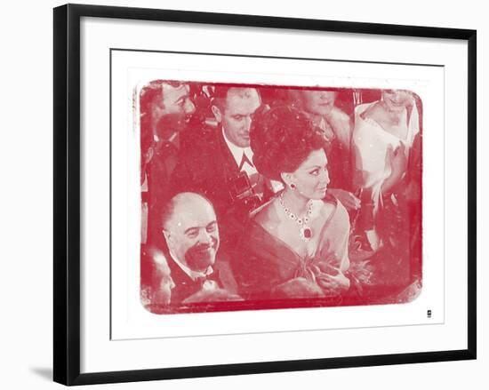 Sophia Loren IV In Colour-British Pathe-Framed Giclee Print