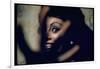 Sophia Loren on Location for Lady L-Gjon Mili-Framed Photographic Print