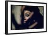 Sophia Loren on Location for Lady L-Gjon Mili-Framed Photographic Print