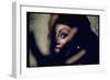 Sophia Loren on Location for Lady L-Gjon Mili-Framed Photographic Print