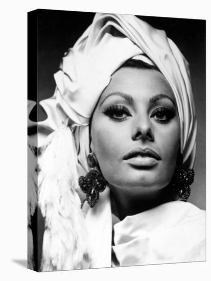 Sophia Loren. "Stanley Donen's Arabesque" 1966, "Arabesque" Directed by Stanley Donen-null-Stretched Canvas