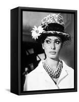 Sophia Loren. "The Millionairess" 1960, Directed by Anthony Asquith-null-Framed Stretched Canvas