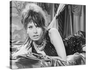 Sophia Loren, The Millionairess (1960)-null-Stretched Canvas
