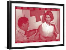 Sophia Loren V In Colour-British Pathe-Framed Giclee Print