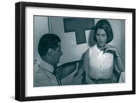 Sophia Loren V-British Pathe-Framed Art Print