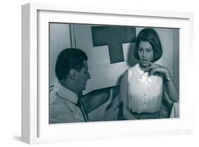 Sophia Loren V-British Pathe-Framed Art Print