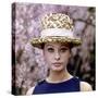 Sophia Loren Wearing a Straw Hat-Mario de Biasi-Stretched Canvas