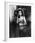 Sophia Loren Wearing Costume, Talking on Telephone During Scene in "Marriage, Italian Style"-Alfred Eisenstaedt-Framed Premium Photographic Print